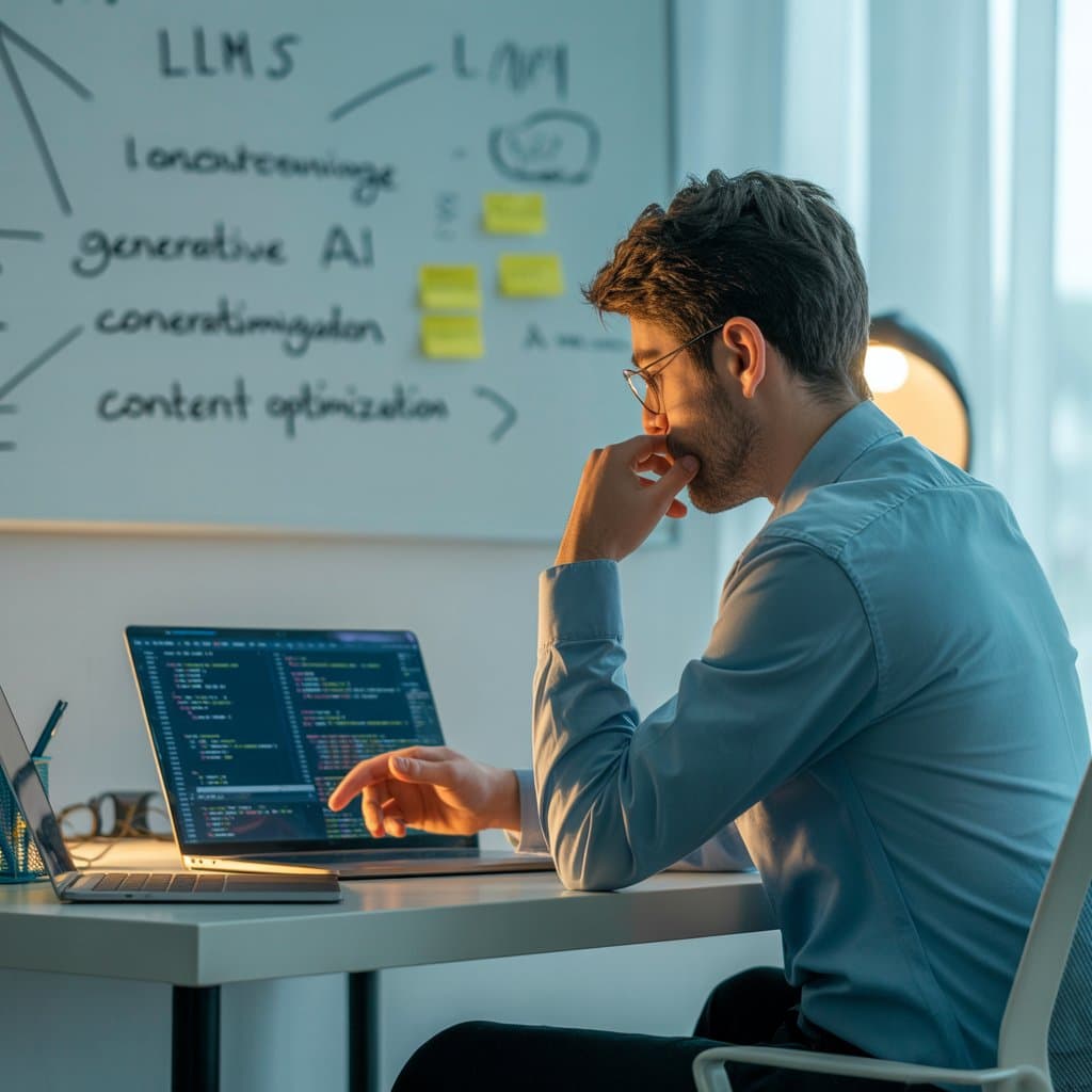Consutlant GEO freelance qui optimise un site web pour les LLMs 1